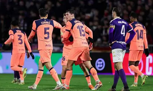 كريستنسن يتألق في عودته الموفقة إلى برشلونة في الفوز بكأس ملك إسبانيا